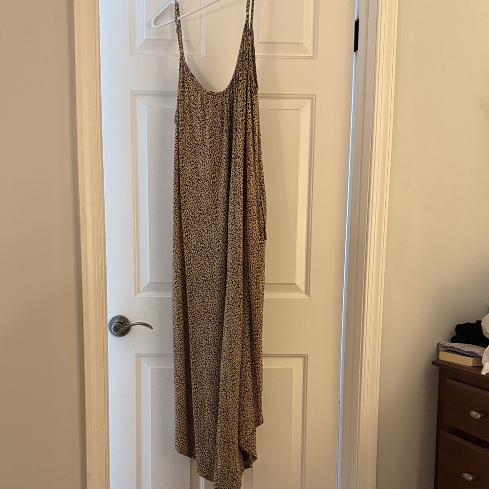 Z Supply Leopard Print Jumpsuit